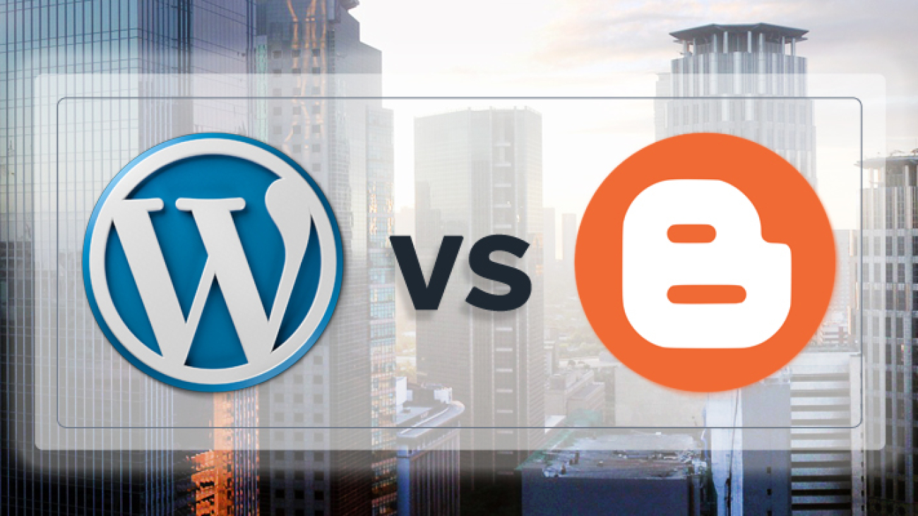 WordPress vs Blogger-ahomtech